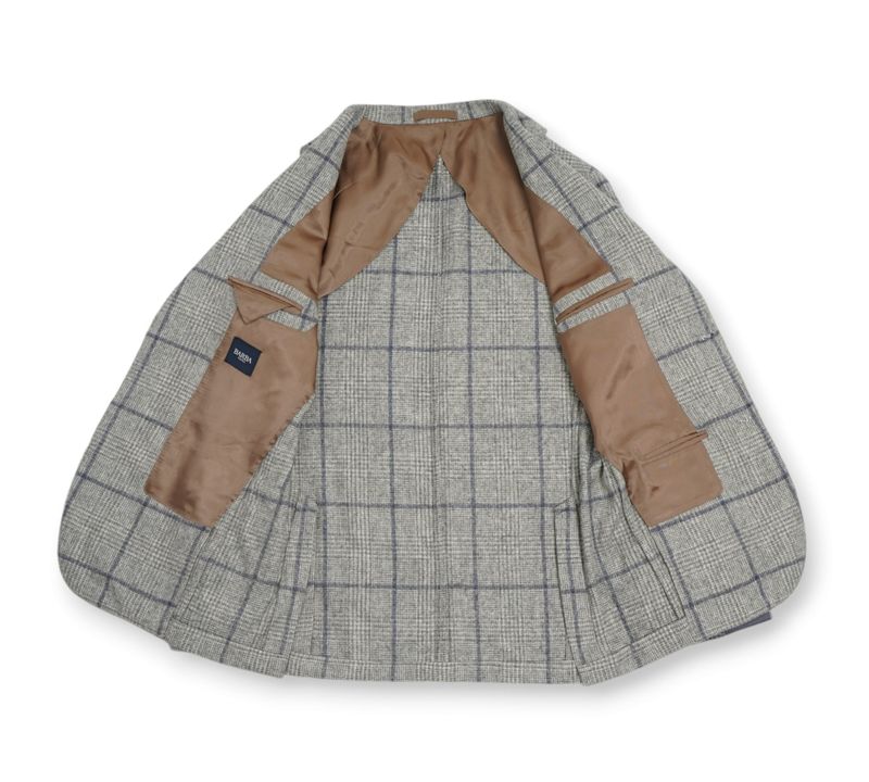 Light Grey Prince Of Wales Sports Jacket