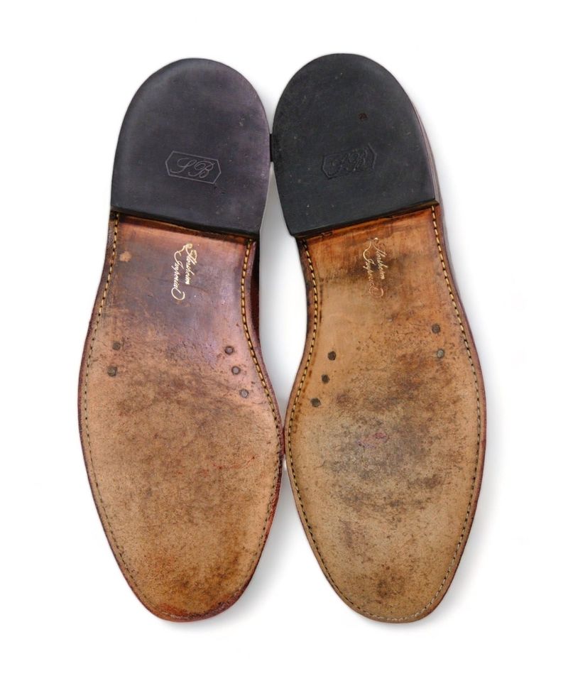 Brown Grain Leather Wing Tip