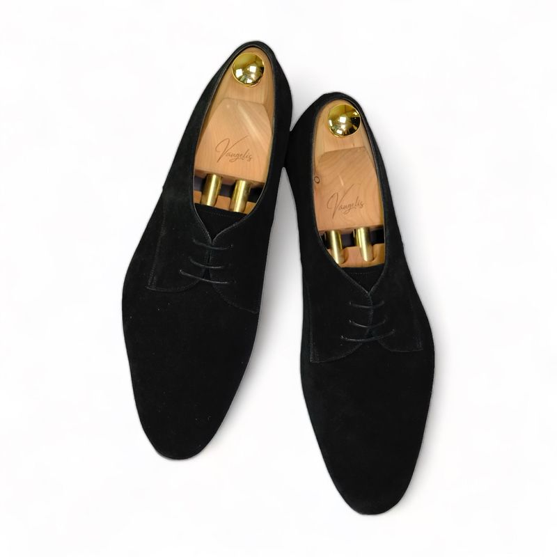 Black Suede Derbies