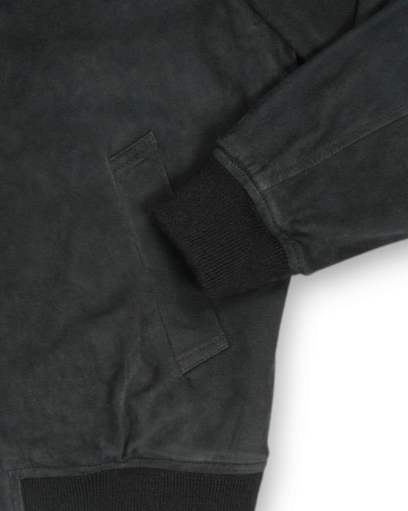 Navy Suede Jacket