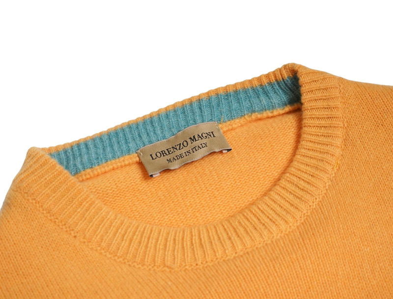 Yellow Wool Crewneck