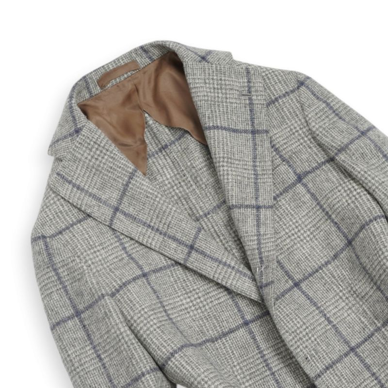 Light Grey Prince Of Wales Sports Jacket