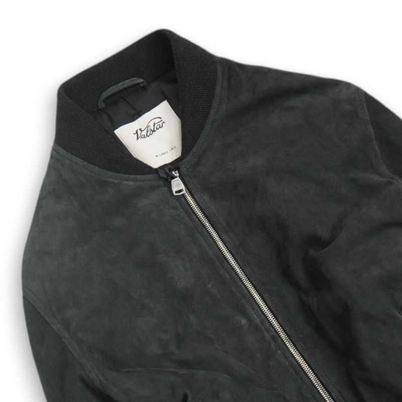 Navy Suede Jacket