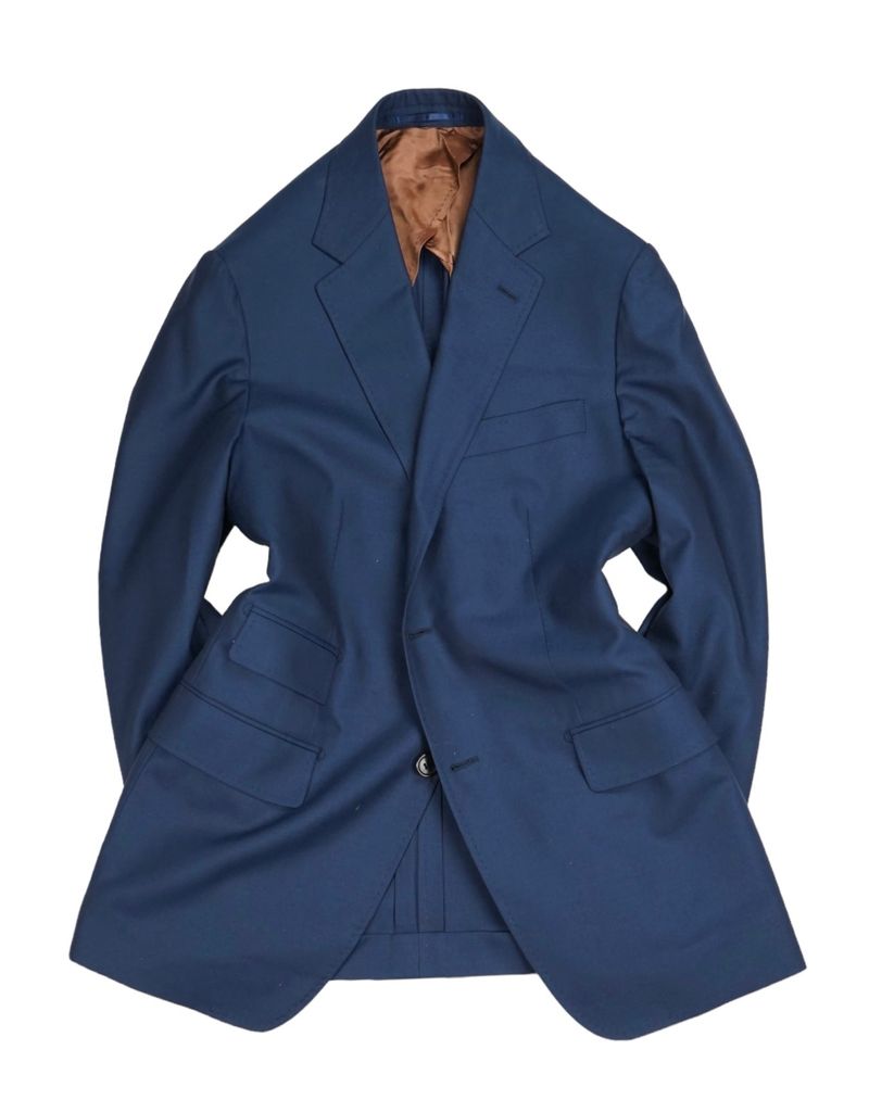Navy Wool Sports Jacket