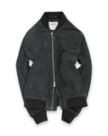 Navy Suede Jacket