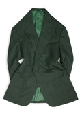 Dark Green Wool Sports Jacket