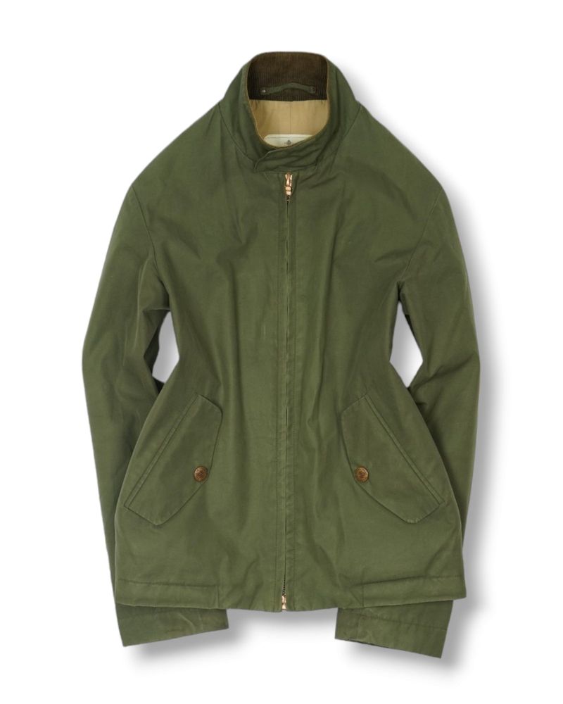 Green Ventile Harrington Jacket