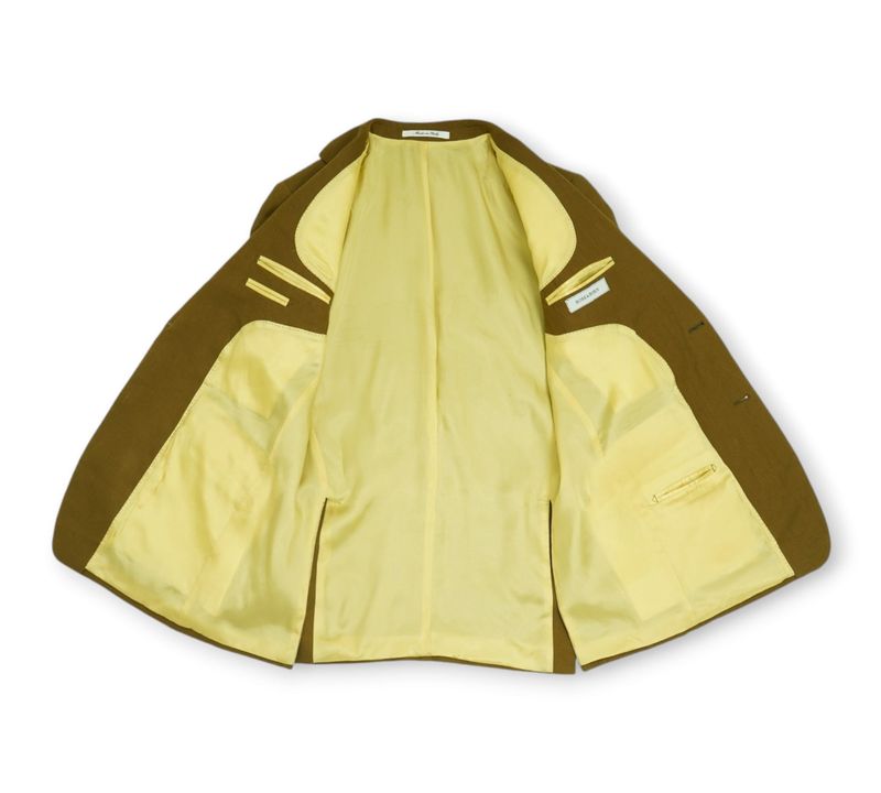 Brown Linen Sports Jacket