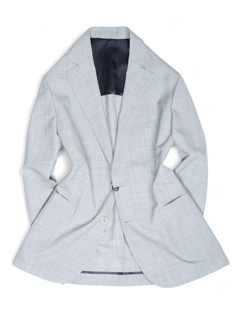 Light Grey Virgin Wool Sports jacket