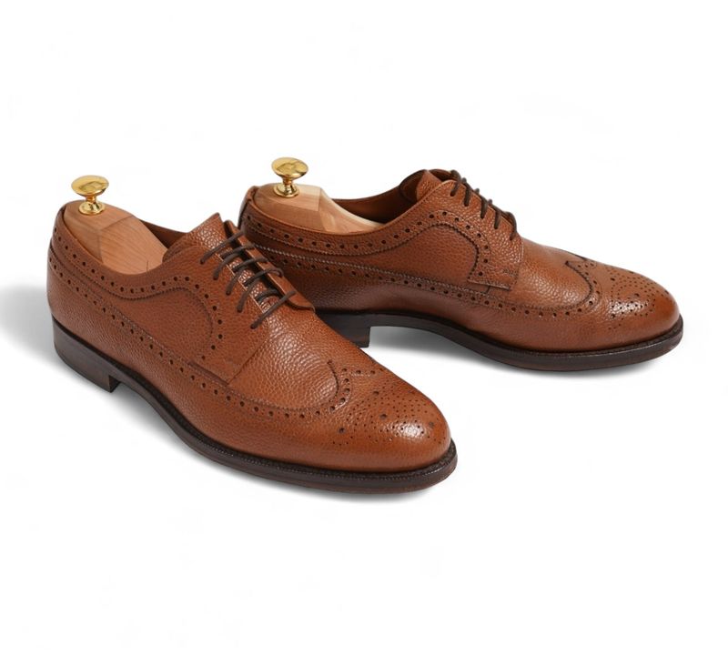 Light Brown Grained Long Wing Derbies