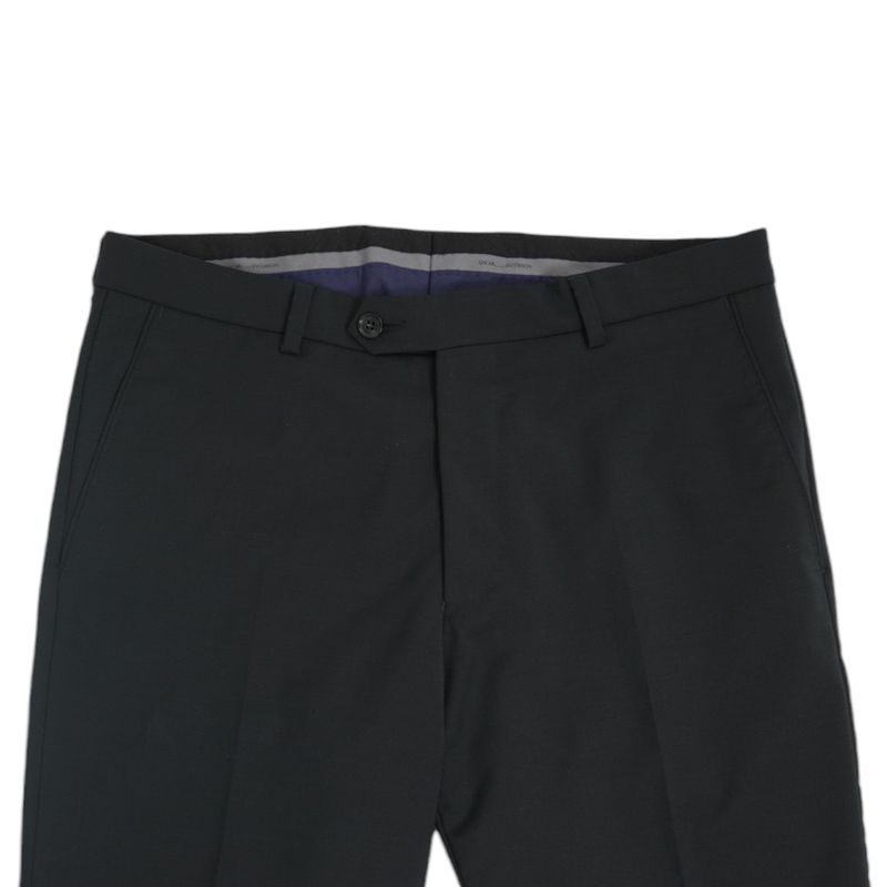 Black Mid-Rise Trouser