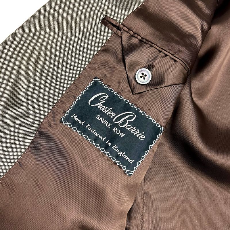 Brown Wool Sports Jacket