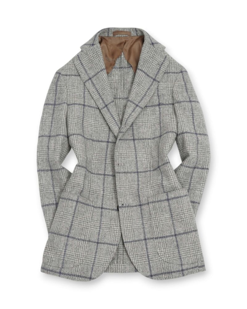 Light Grey Prince Of Wales Sports Jacket