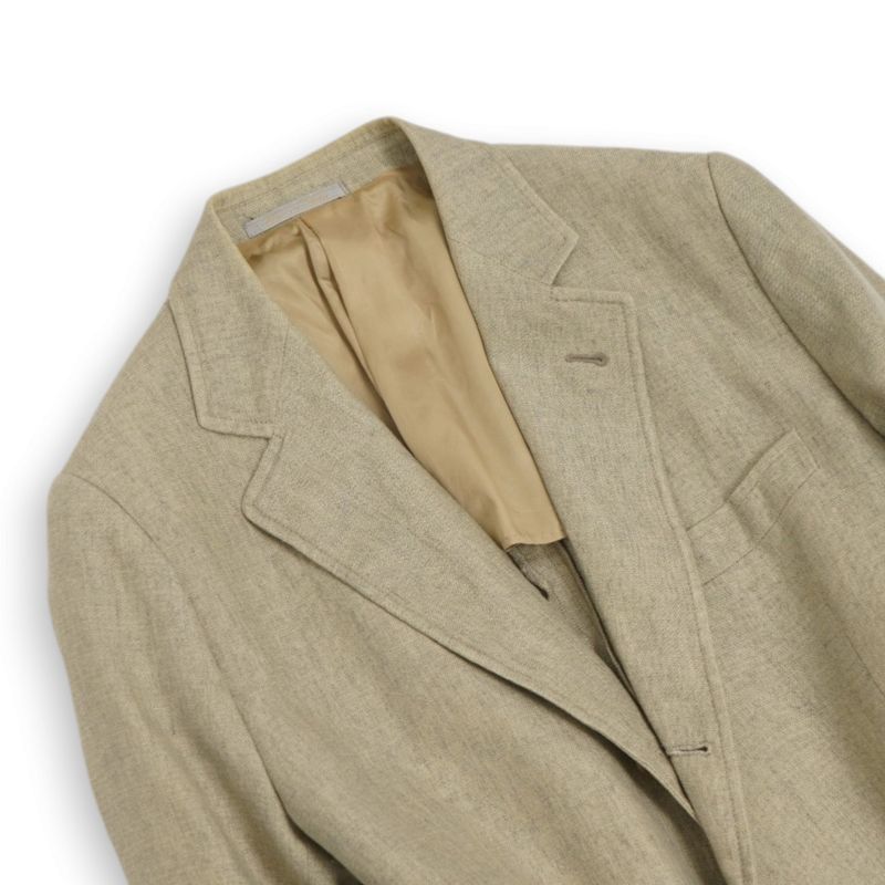 Light Grey/Beige Linen Sports Jacket