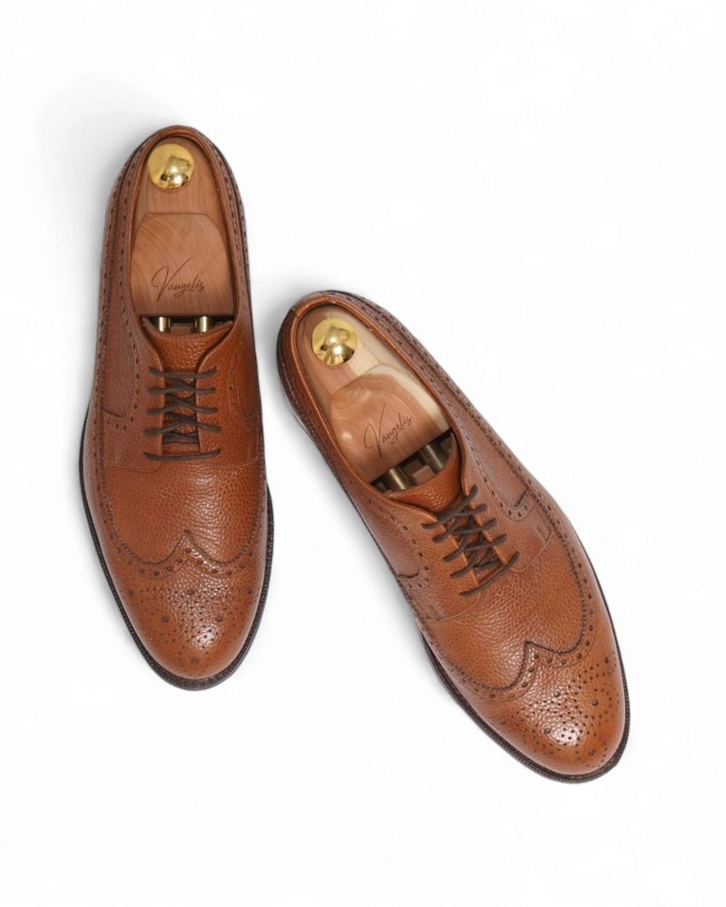 Light Brown Grained Long Wing Derbies