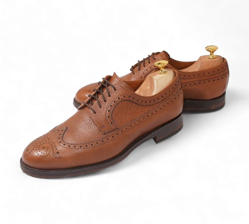 Light Brown Grained Long Wing Derbies