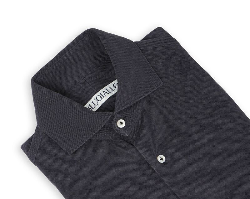 Navy Pique Shirt