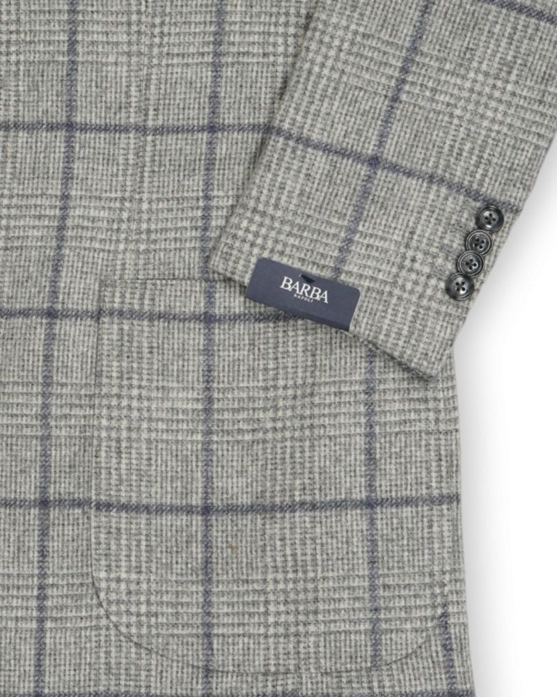 Light Grey Prince Of Wales Sports Jacket