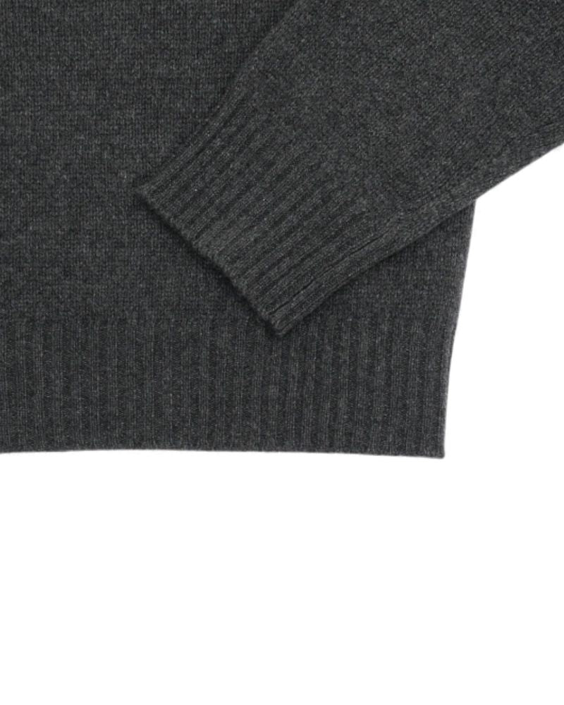 Anthracite Lambswool Sweater