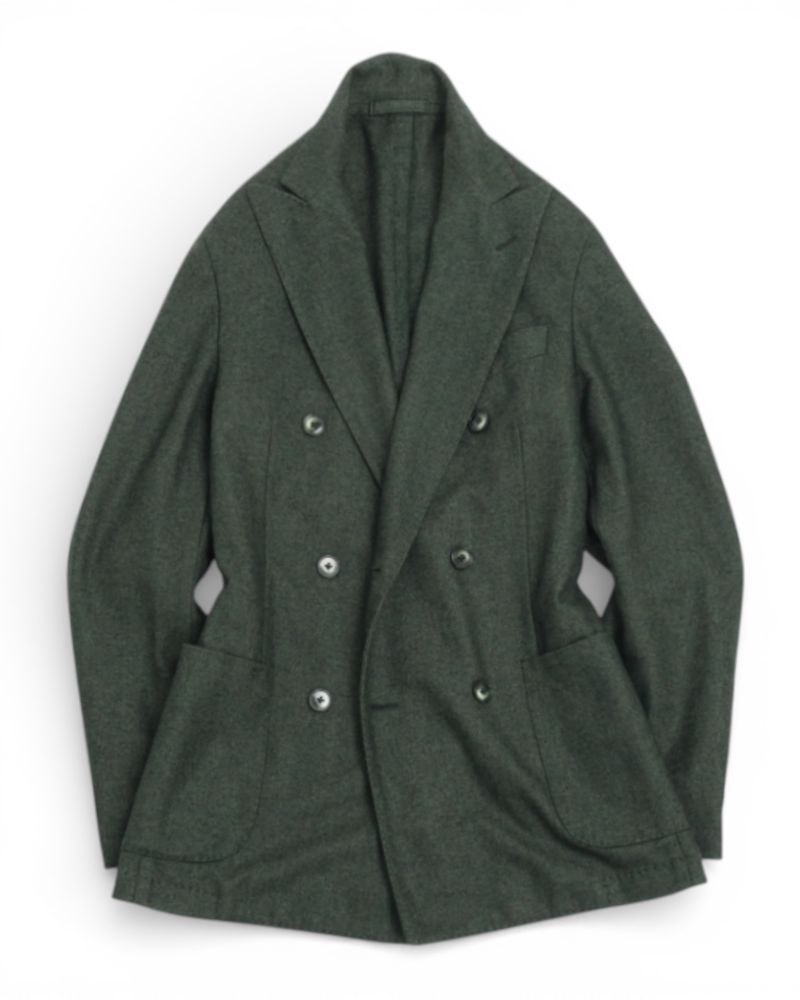 Forest Green Unconstructed DB. Sports Jacket