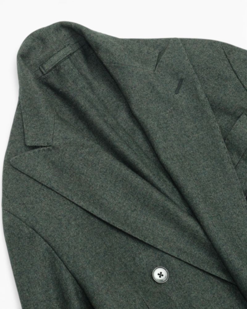 Forest Green Unconstructed DB. Sports Jacket