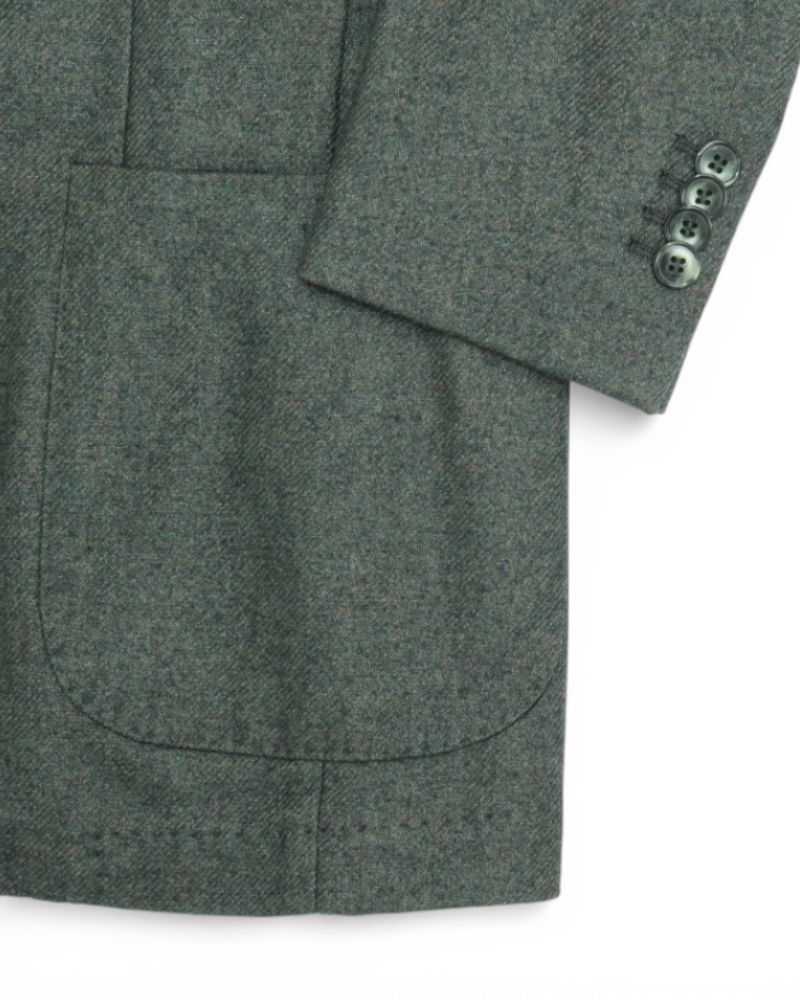 Forest Green Unconstructed DB. Sports Jacket