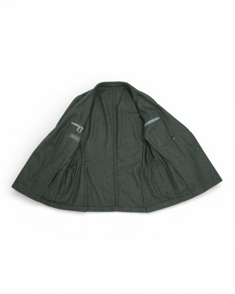 Forest Green Unconstructed DB. Sports Jacket