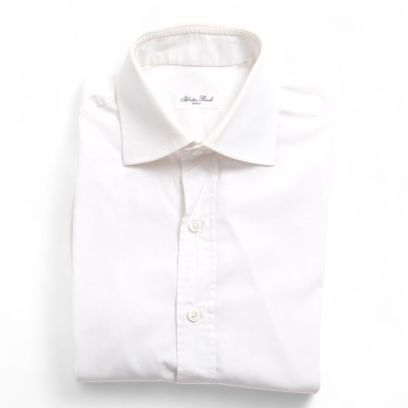 White Poplin Cotton Shirt