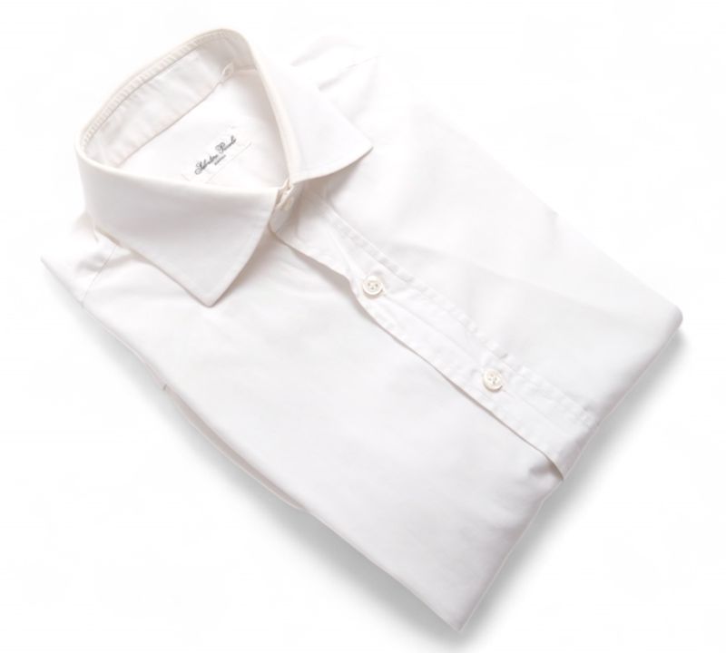 White Poplin Cotton Shirt