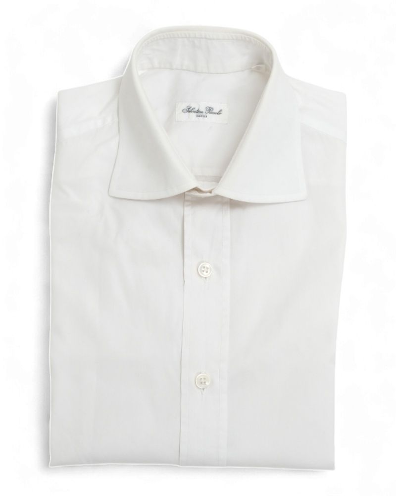 White Poplin Cotton Shirt
