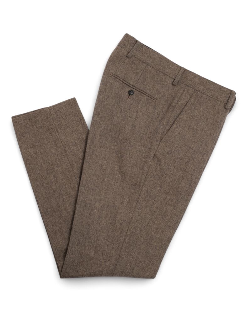 Taupe Flannel Suit