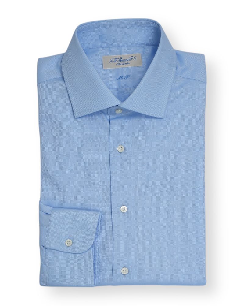Light Blue Pinpoint Shirt
