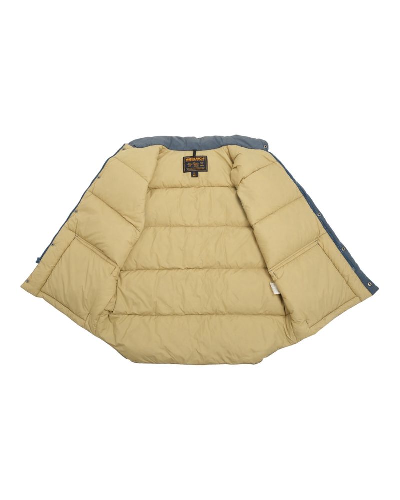 Slate Blue Down Padded Vest