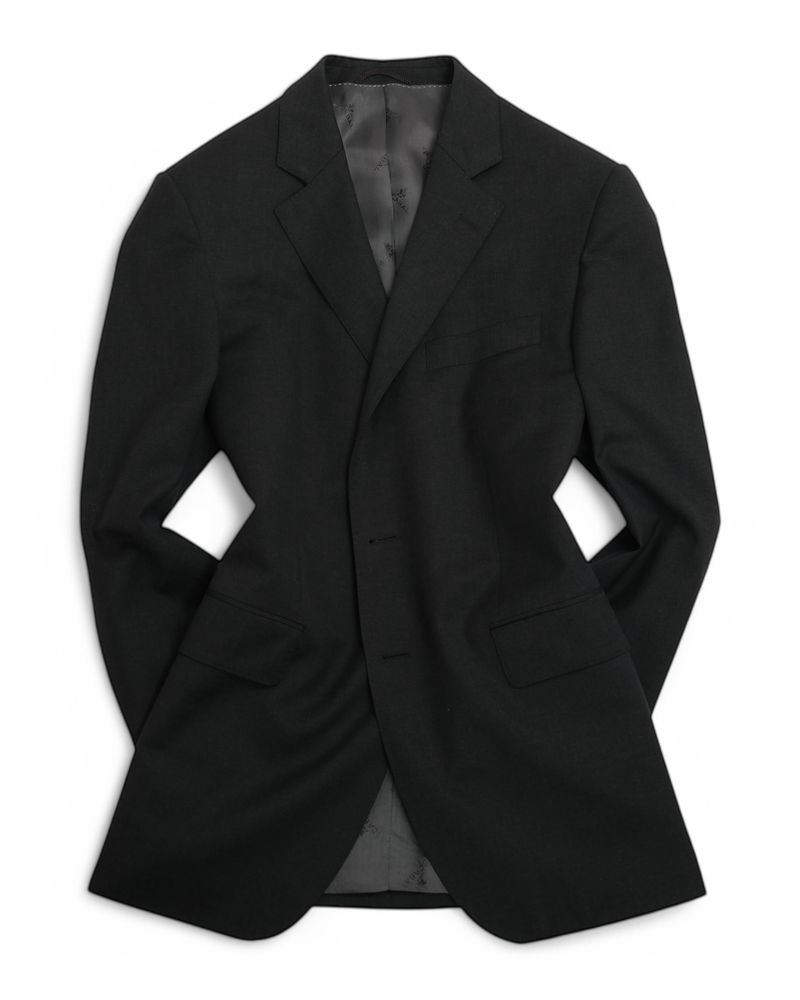 Dark Grey Super 100's Wool Suit