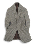Grey & Brown Gunclub Sports Jacket