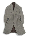 Grey & Brown Gunclub Sports Jacket