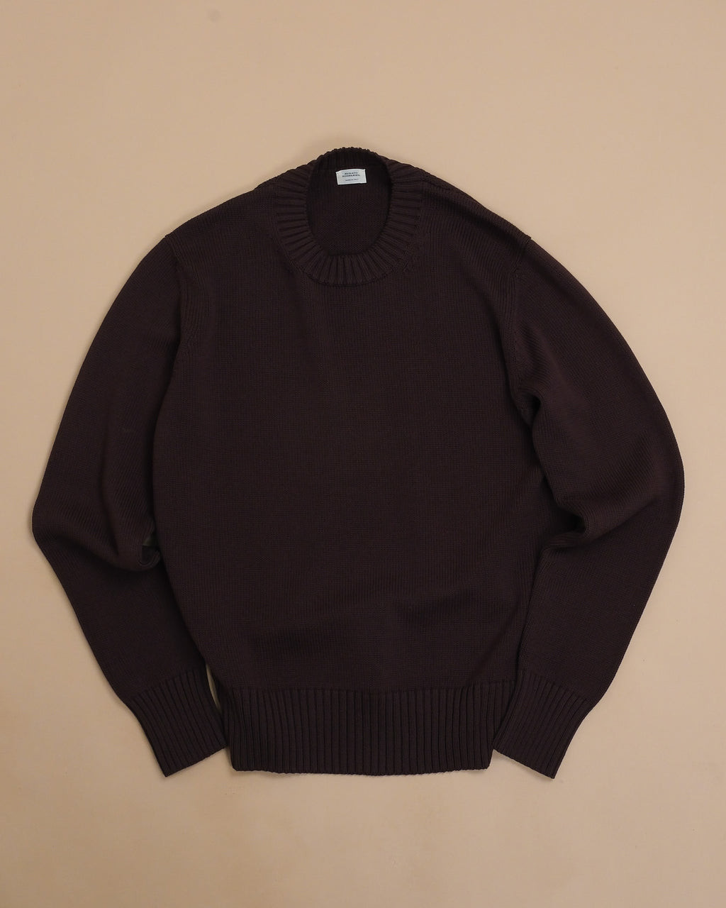 Mocha Nonpareil Heavy Crewneck by Rubato