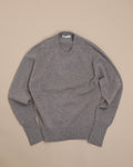 Natural Geelong Lambwool Crewneck by Rubato
