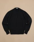 Nero Cotton Heavy Crewneck by Rubato.