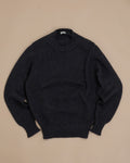 Nero Nonpareil Cortina Crewneck by Rubato.