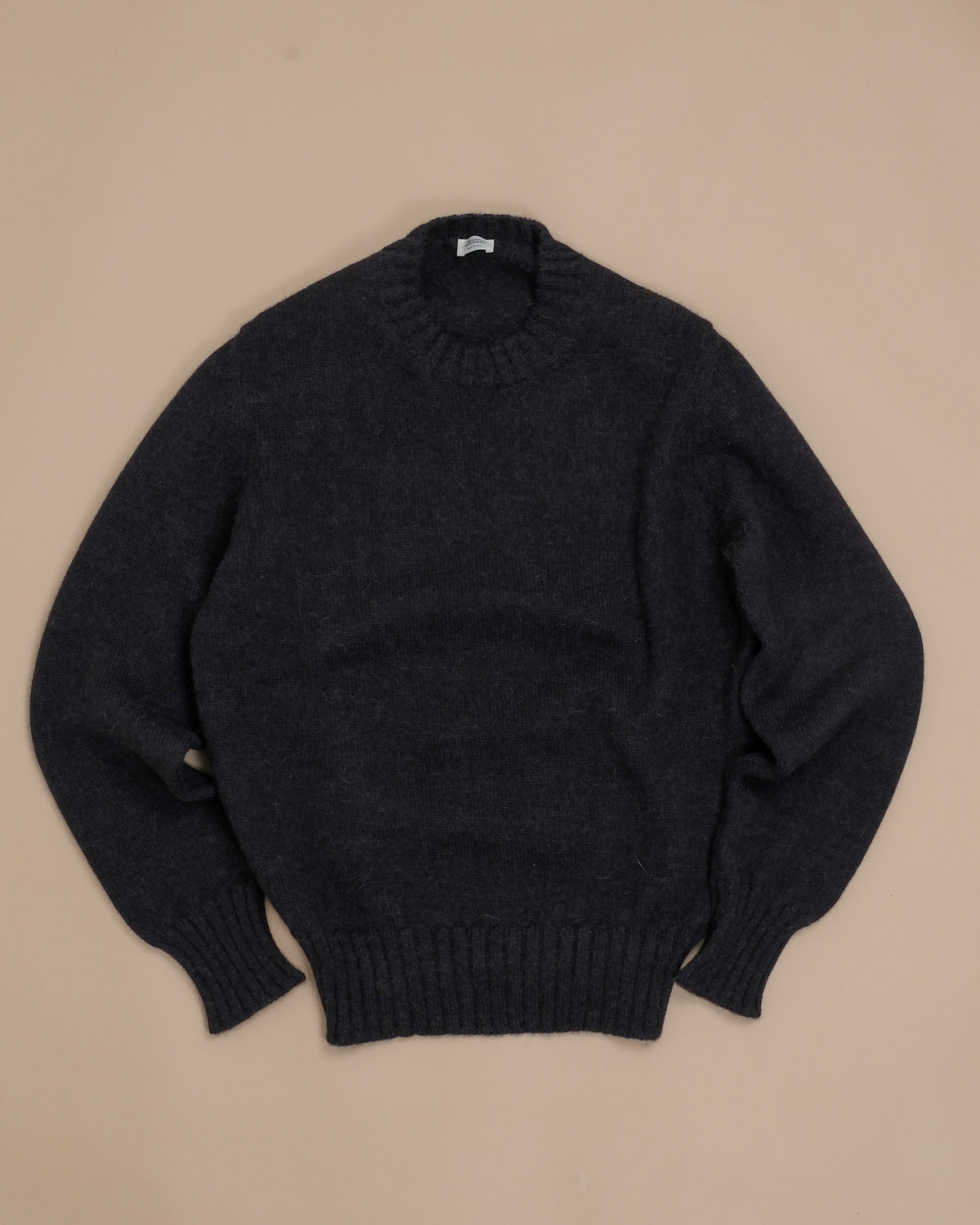 Nero Nonpareil Cortina Crewneck by Rubato.