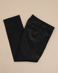 Black Cord Pleated Trousers by Rubato