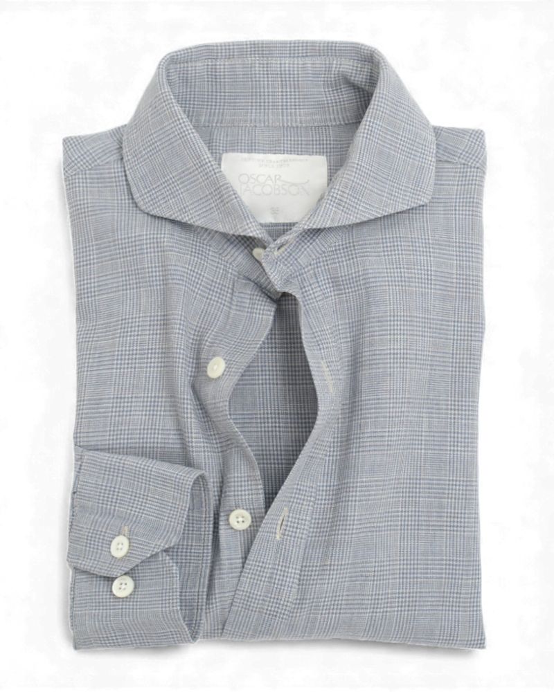Grey Glen Check Shirt