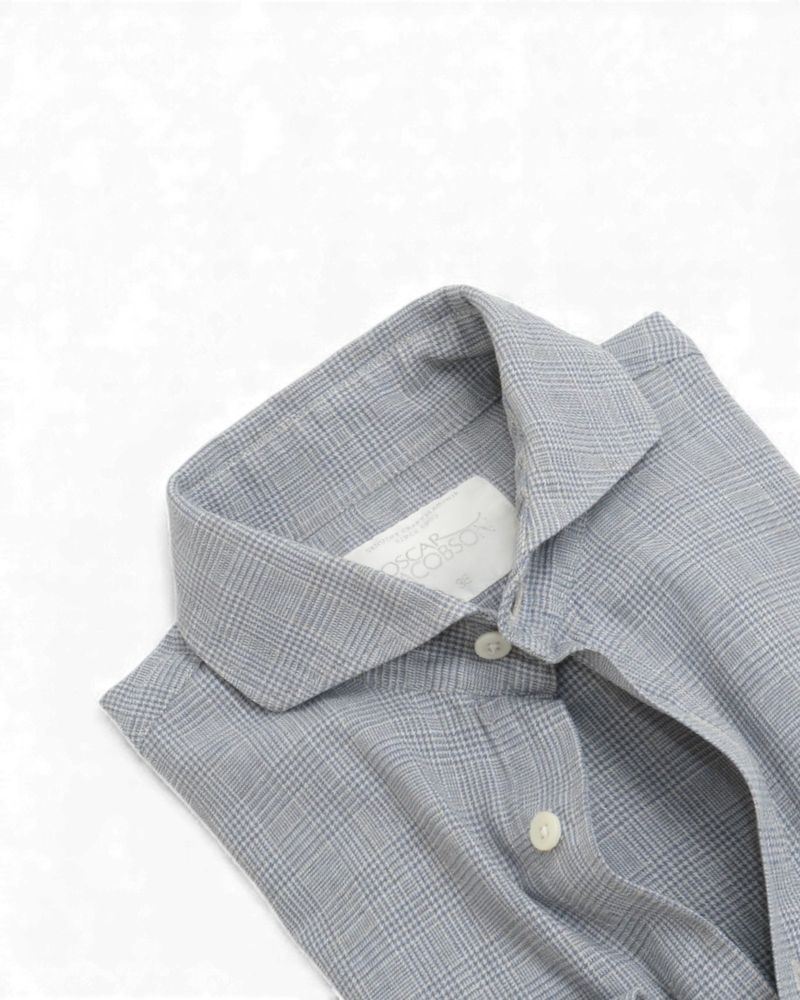 Grey Glen Check Shirt