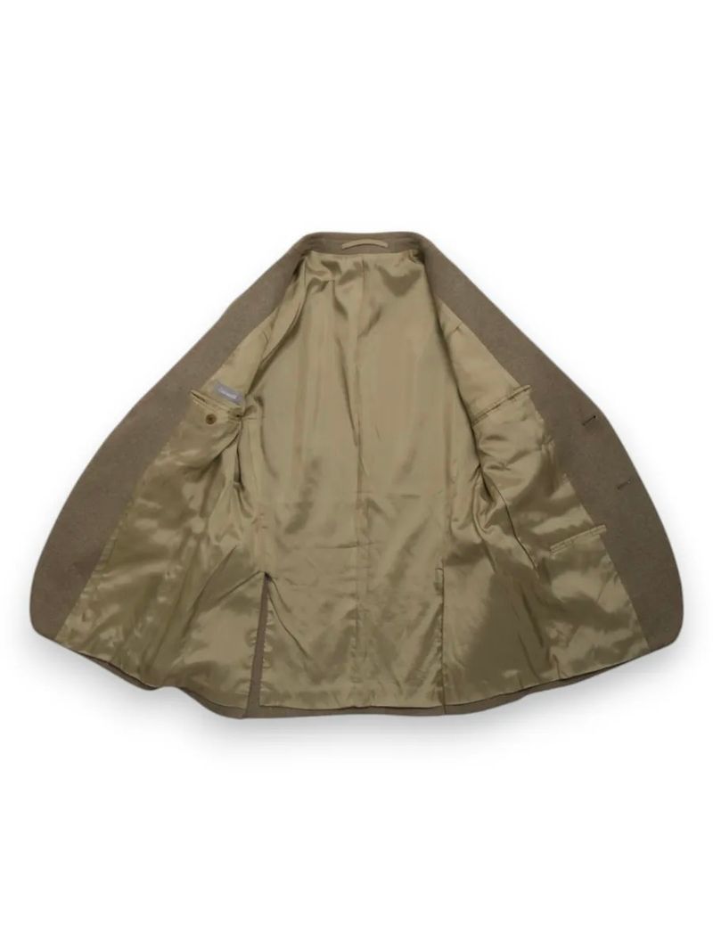 Beige Virgin Wool Sports Jacket