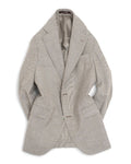 Light Taupe Pinpoint Sports Jacket