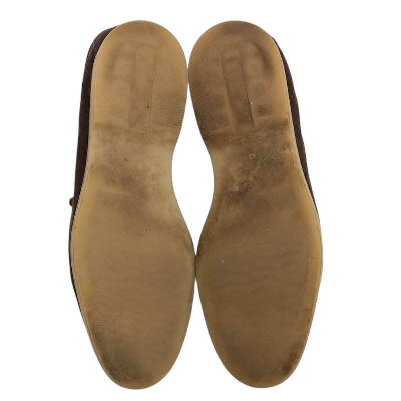 Chocolate Unlined Boat Loafer