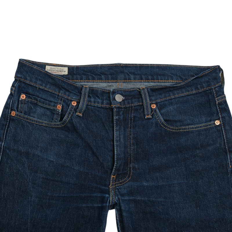 Mid Blue Mid-Rise Jeans