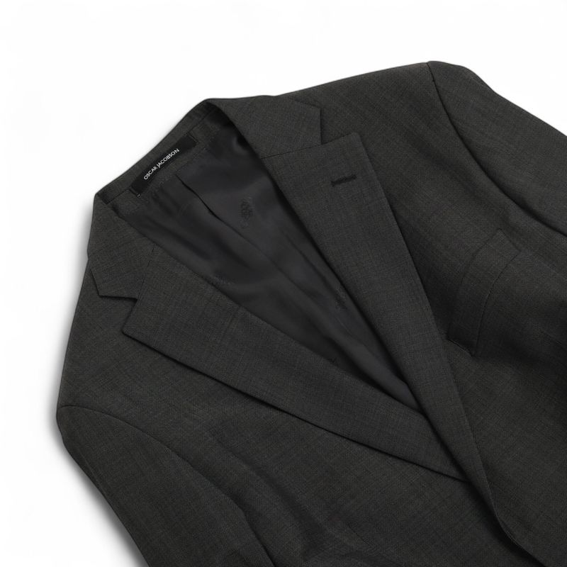 Dark Grey Birdseye Reda Wool Suit