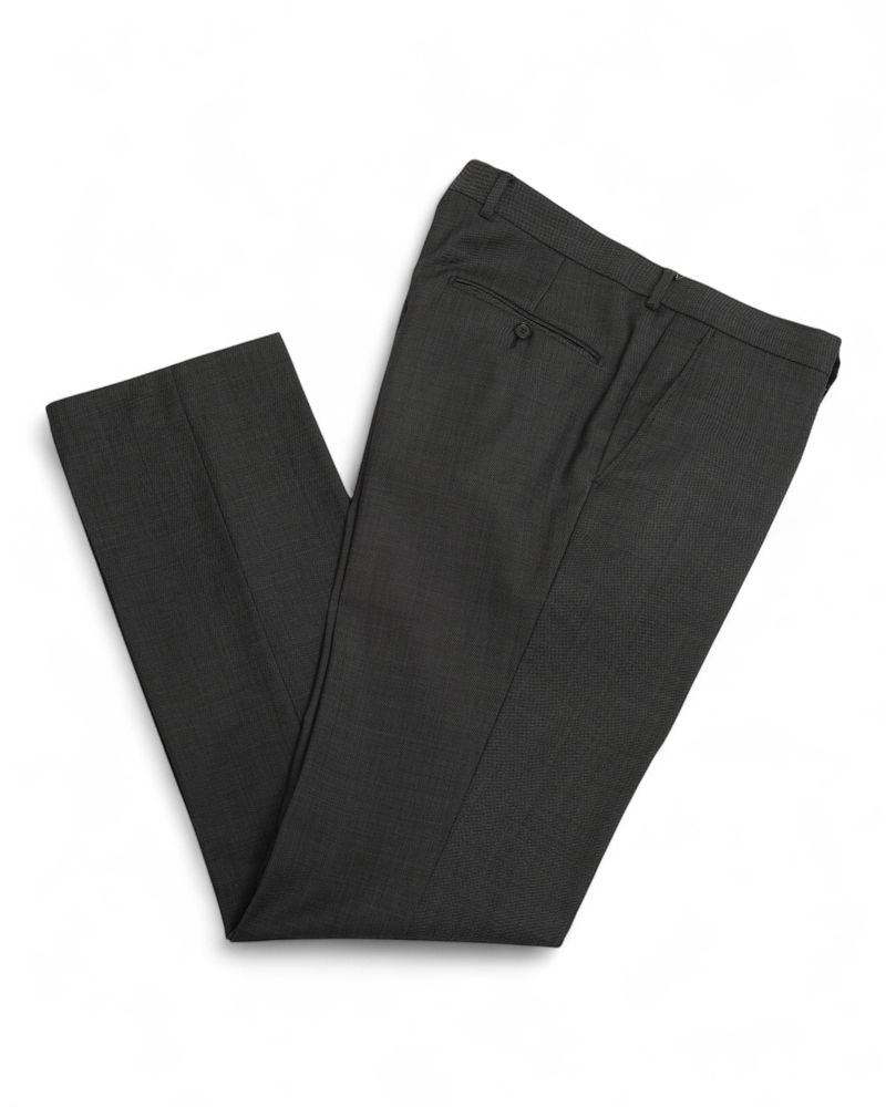 Dark Grey Birdseye Reda Wool Suit